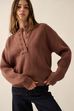 Load image into Gallery viewer, Hot Cocoa Button Sweater