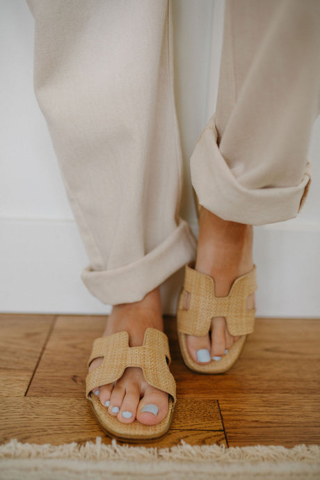 Amalfi Raffia Sandals