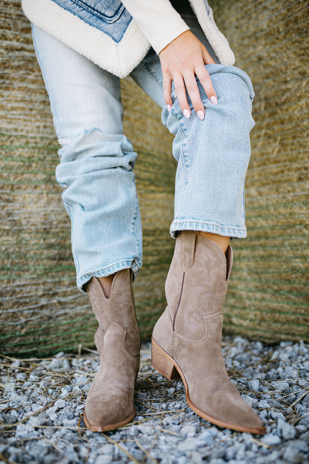 Jolie Suede Bootie