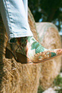 Maxine Floral Bootie