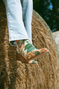 Maxine Floral Bootie