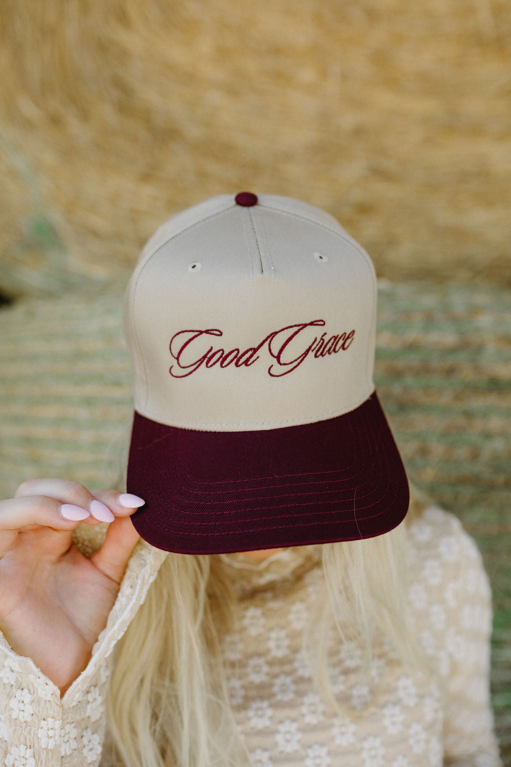 Good Grace Embroidered Hat