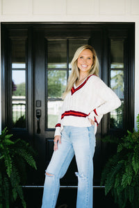 Georgia Cable Knit Sweater