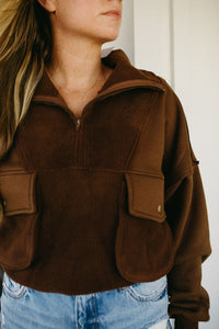 Carter Pullover | Chocolate