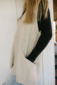 Homebody Oversized Sweater Vest