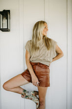 Load image into Gallery viewer, Sweeney Leather Shorts