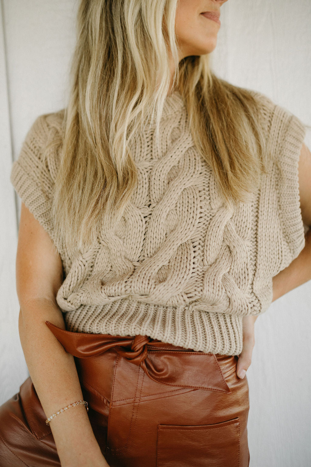 Cohen Cable Knit Sweater