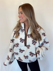 Bow Sherpa Pullover