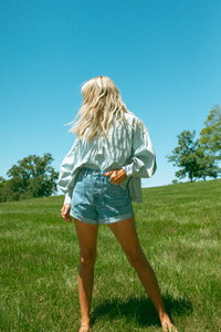 Madeline Denim Blouse