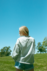 Madeline Denim Blouse