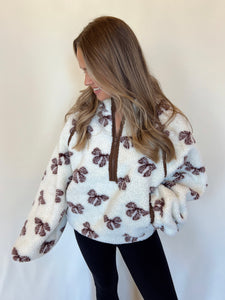 Bow Sherpa Pullover