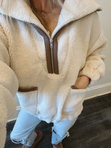 Annie Sherpa Pullover