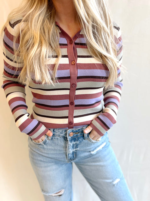 Lydia Striped Top