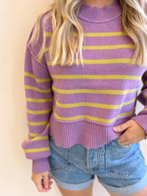 Load image into Gallery viewer, Janette Striped Sweater