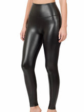 Load image into Gallery viewer, Five Star Faux Leather Leggings