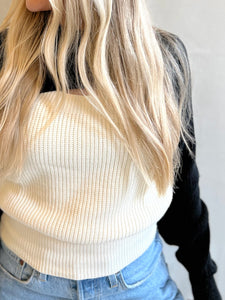 James Cut-Out Sweater