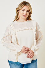 Load image into Gallery viewer, Lauren Ruffled Blouse