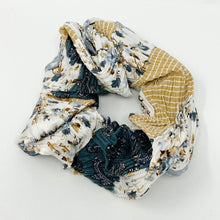Load image into Gallery viewer, Patchwork Scrunchie - Brown