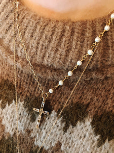 Divine Cross Necklace