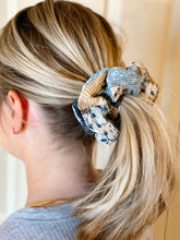 Load image into Gallery viewer, Patchwork Scrunchie - Brown